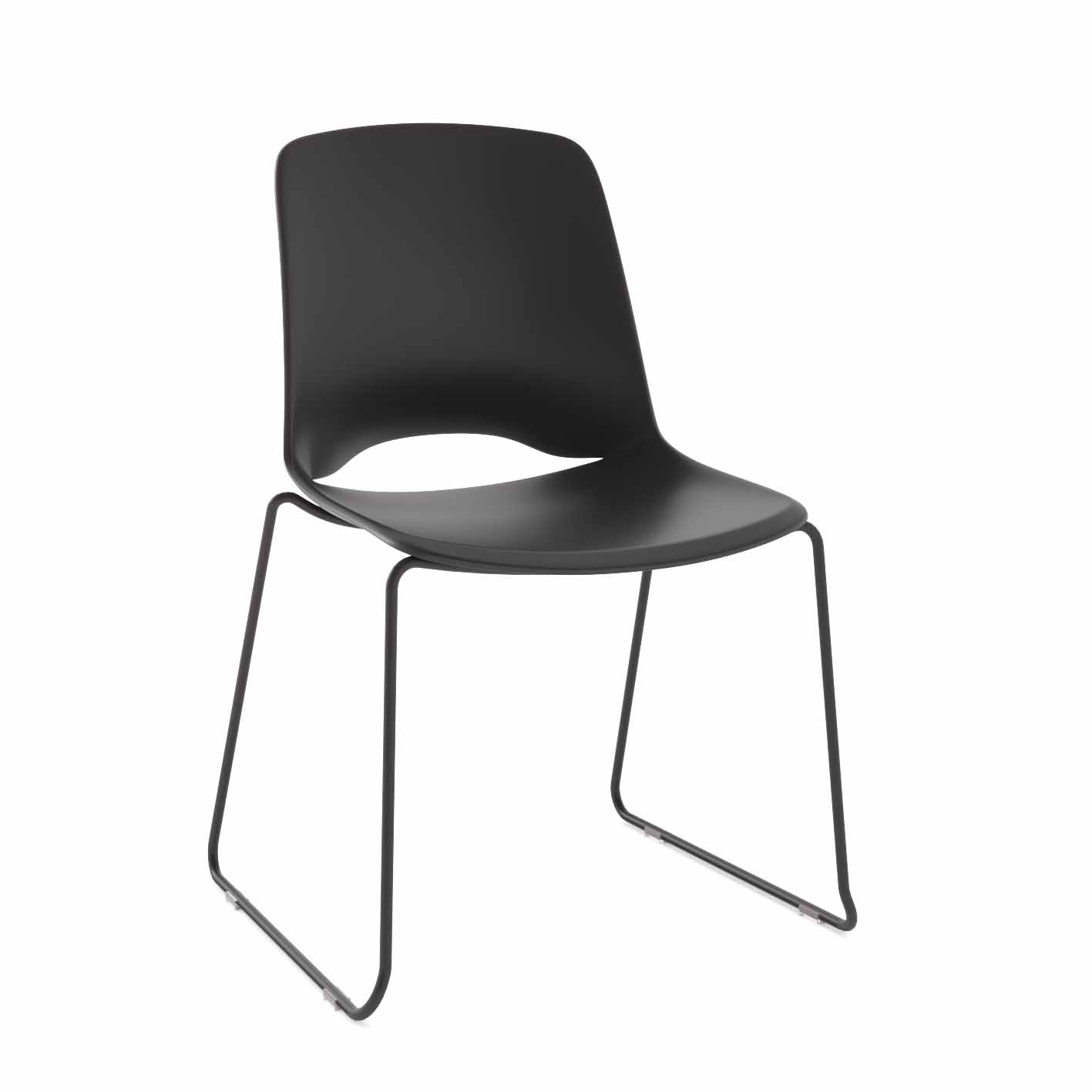 Vista Glide Chair - Black